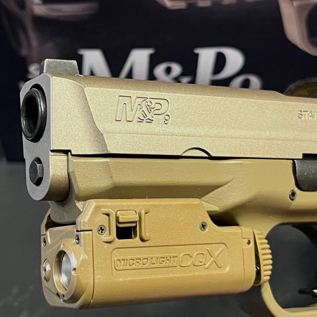 東京マルイ M&P9 Vカスタム ガスブローバック　美品