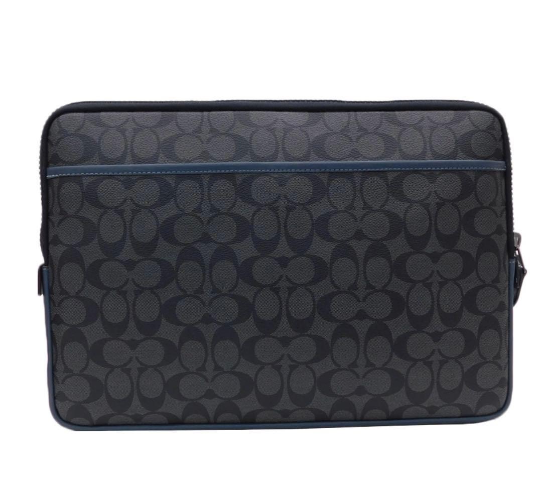 COACHラップトップケース PCケースシグネチャー CE701 最終セール