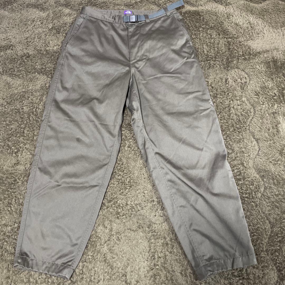 ザノースフェイス パープルレーベル　チノワイドテーパードフィールドパンツ