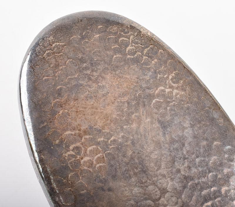 純銀　鎚目　楊枝入　小物入　約40g　C　R4124