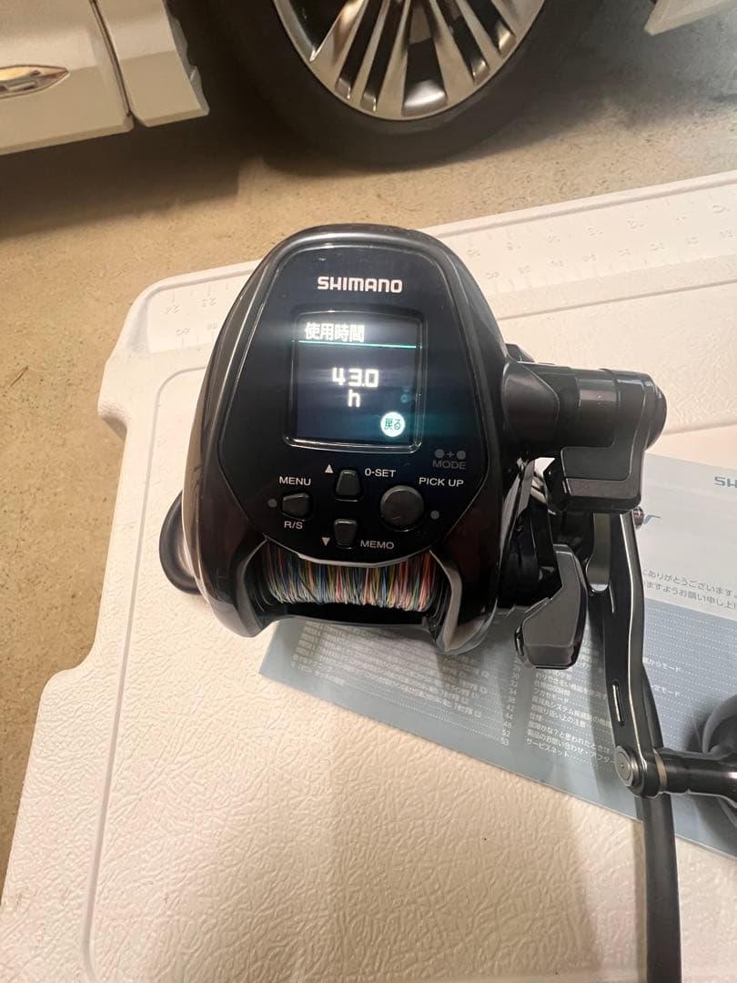 ゆ*あ様 送料込み！！シマノ 22 フォースマスター 3000 電動リール　落と