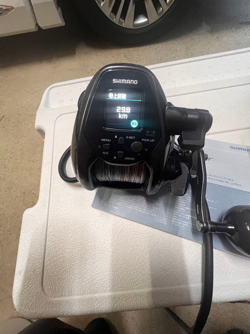 ゆ*あ様 送料込み！！シマノ 22 フォースマスター 3000 電動リール　落と