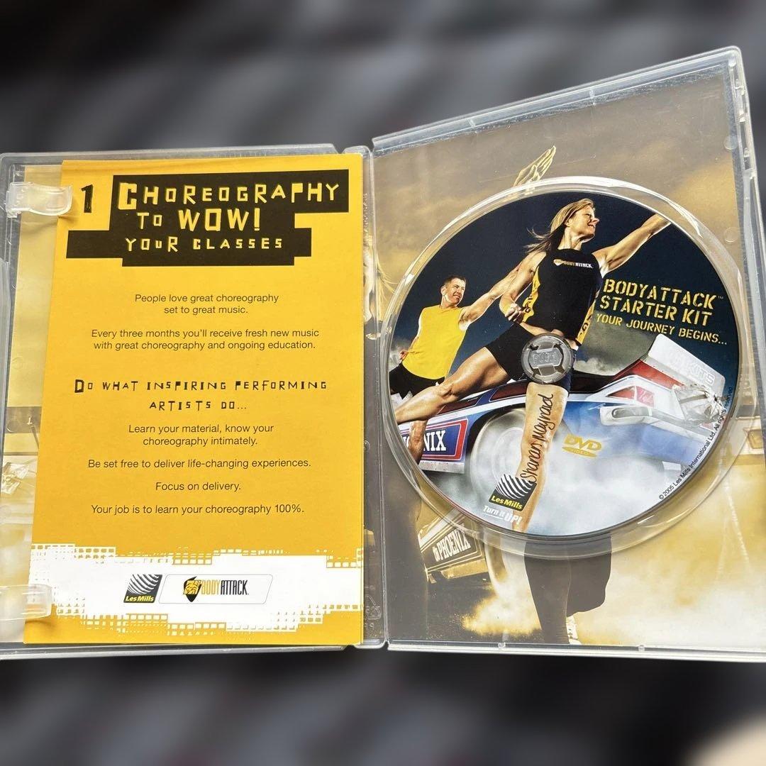 レズミルズ　ボディアタック　スターターキット　DVD