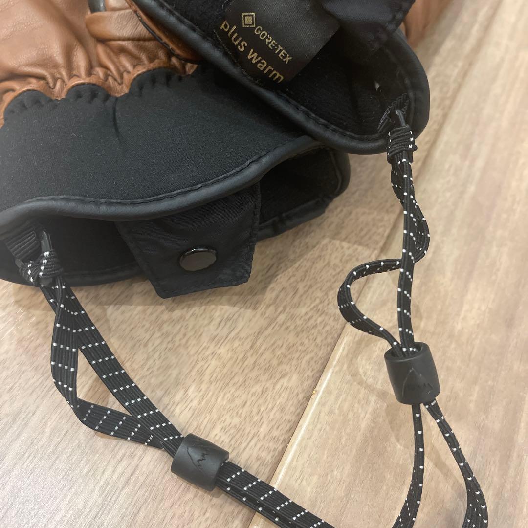 【おまけ付き】BURTONバートンGoretexゴアテックスレザーミトングローブ