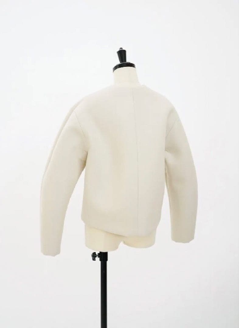 【新品未使用タグ付】AURALEE オーラリー スポンジ ブルゾン ブラック