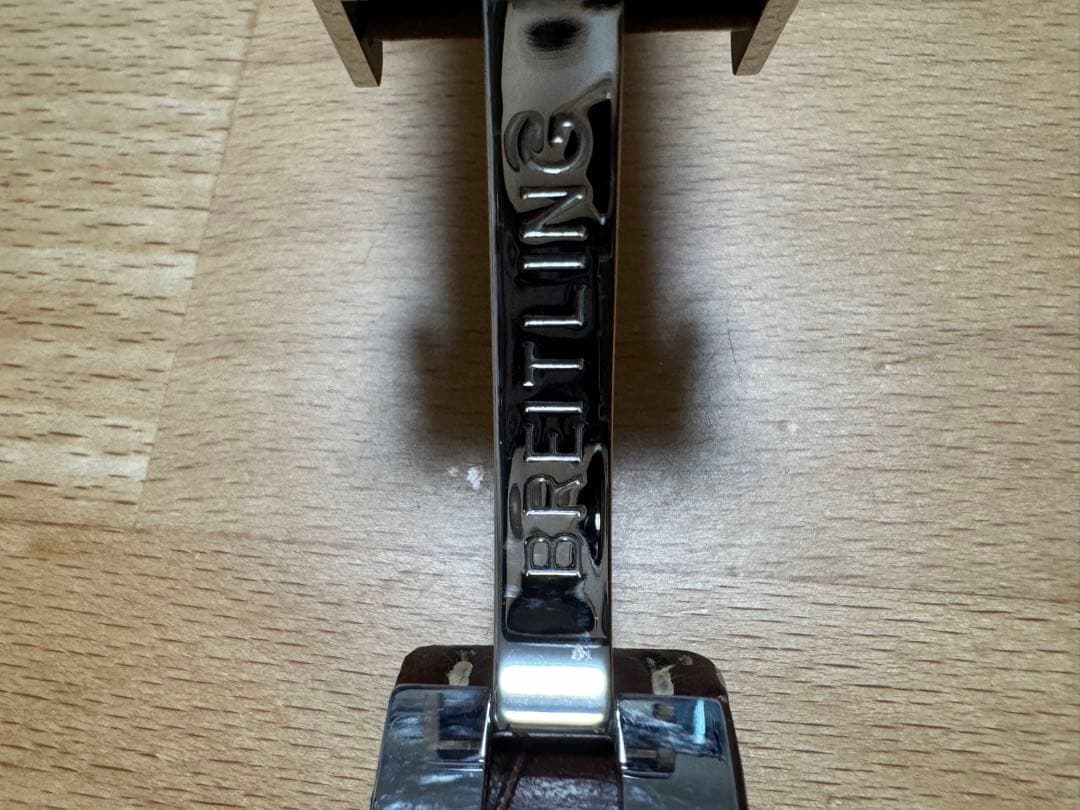 BREITLING ブラウンレザーベルト