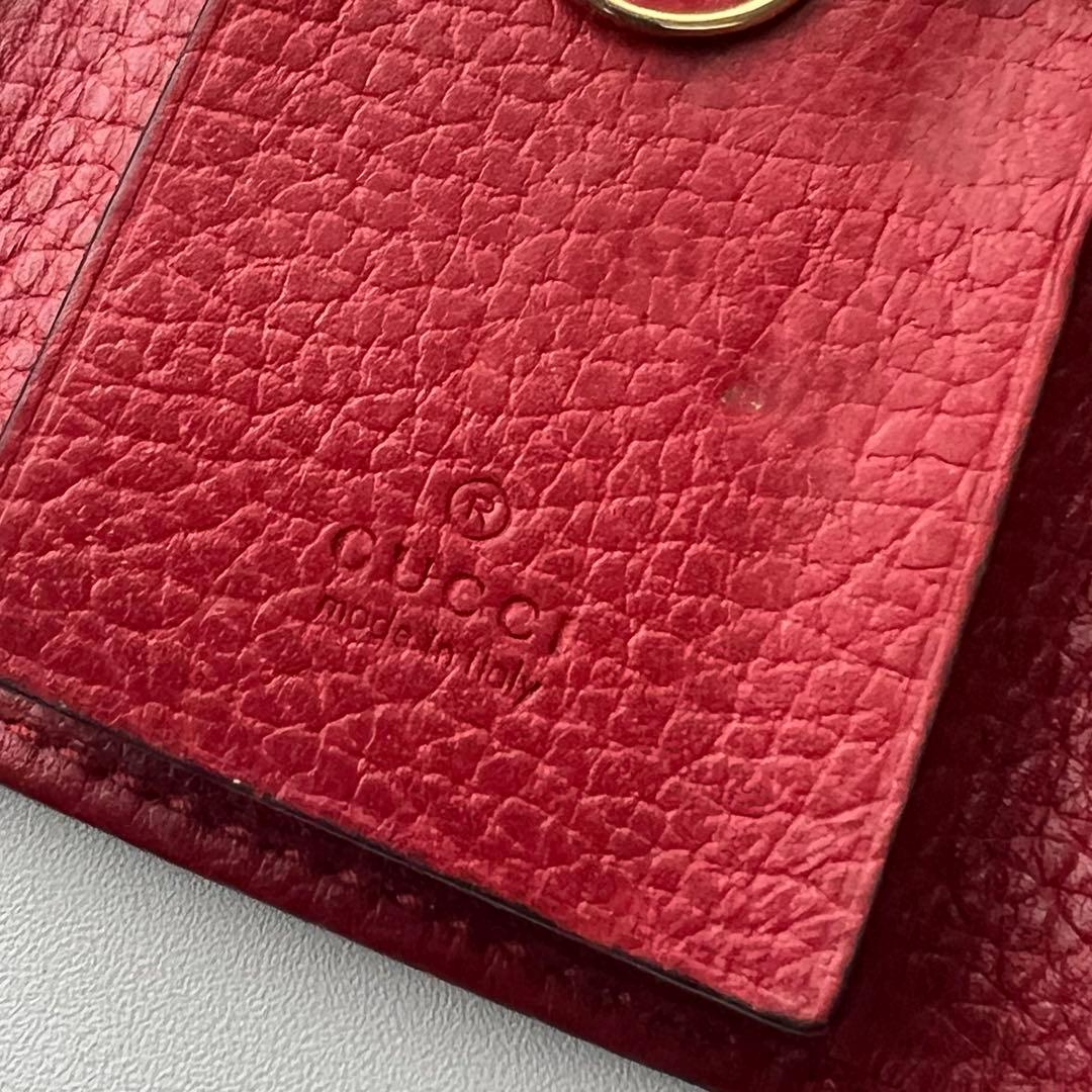 96 美品 GUCCI グッチ マーモント キーケース