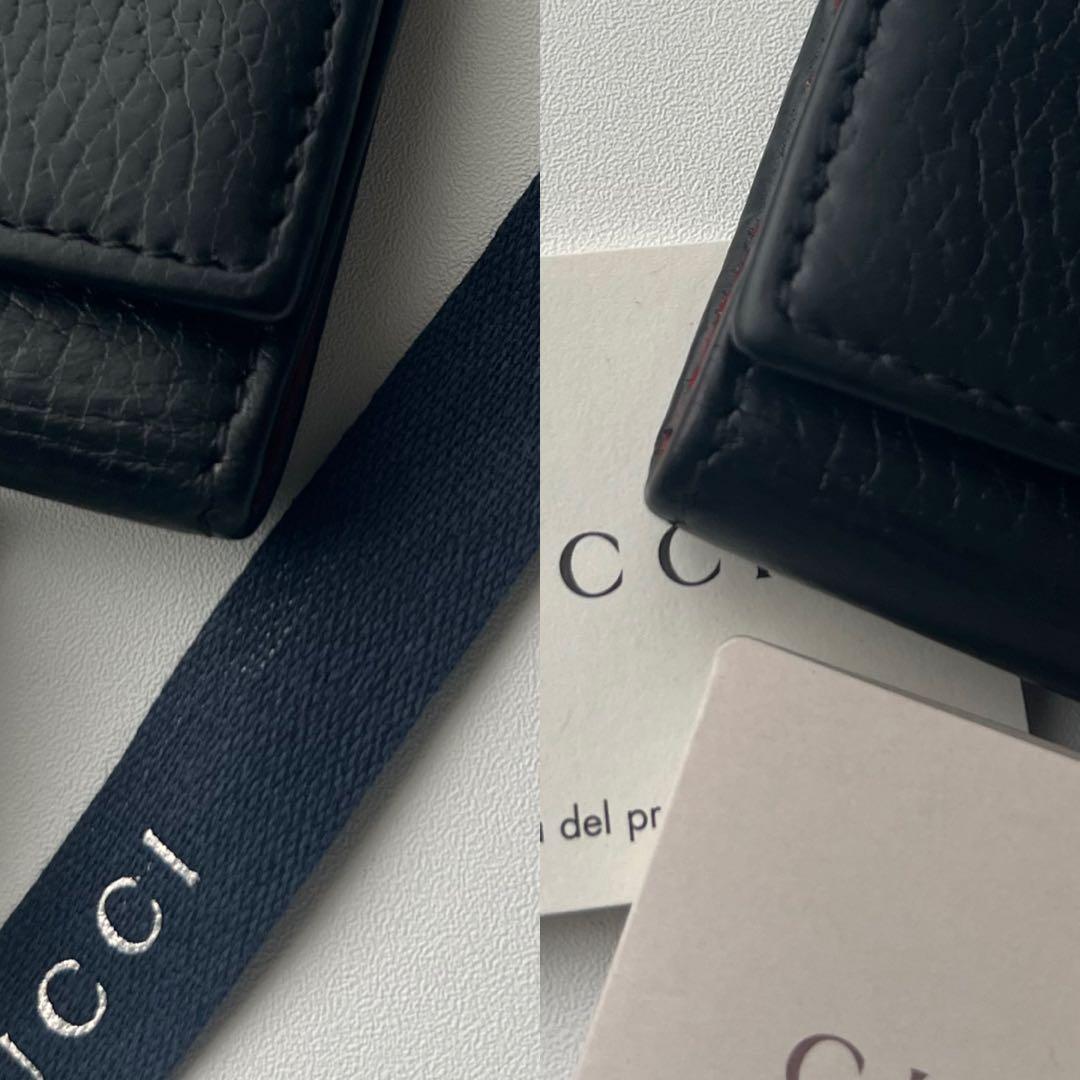 96 美品 GUCCI グッチ マーモント キーケース
