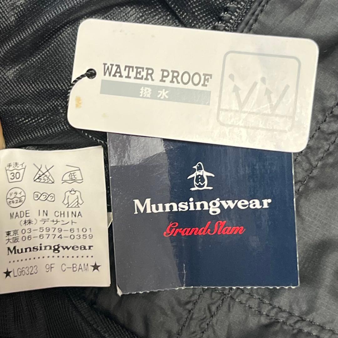2way 長袖 半袖【マンシングウェア】未使用タグ付き 撥水 ジャケット 黒 M