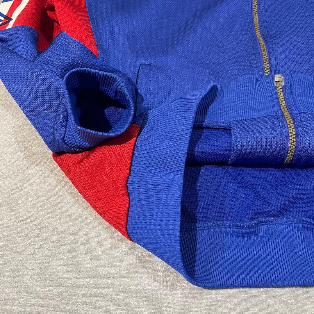 【90s】UMBROトラックセットアップ M 青赤白/アンブロ/ジャージ