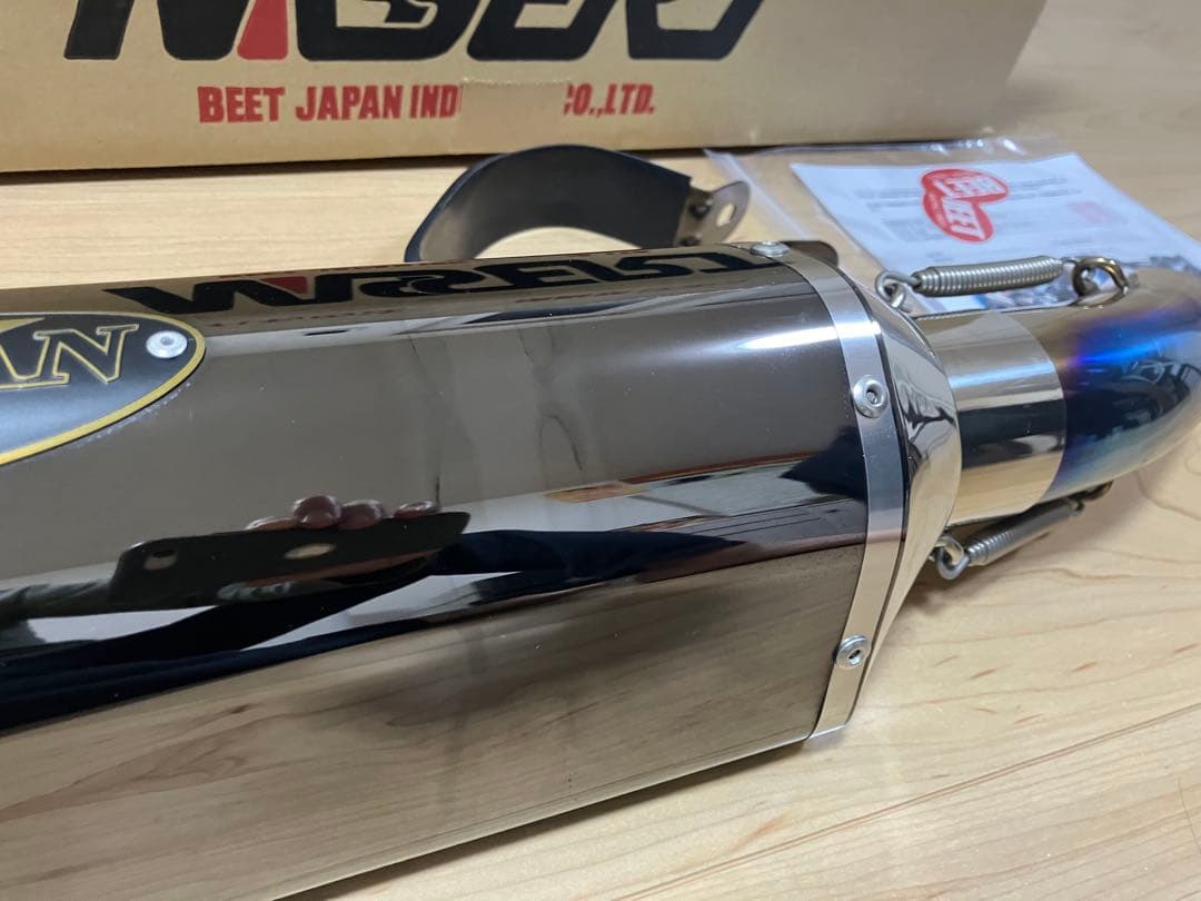 マコ様　BEET スリップオンマフラー　ZX-6R