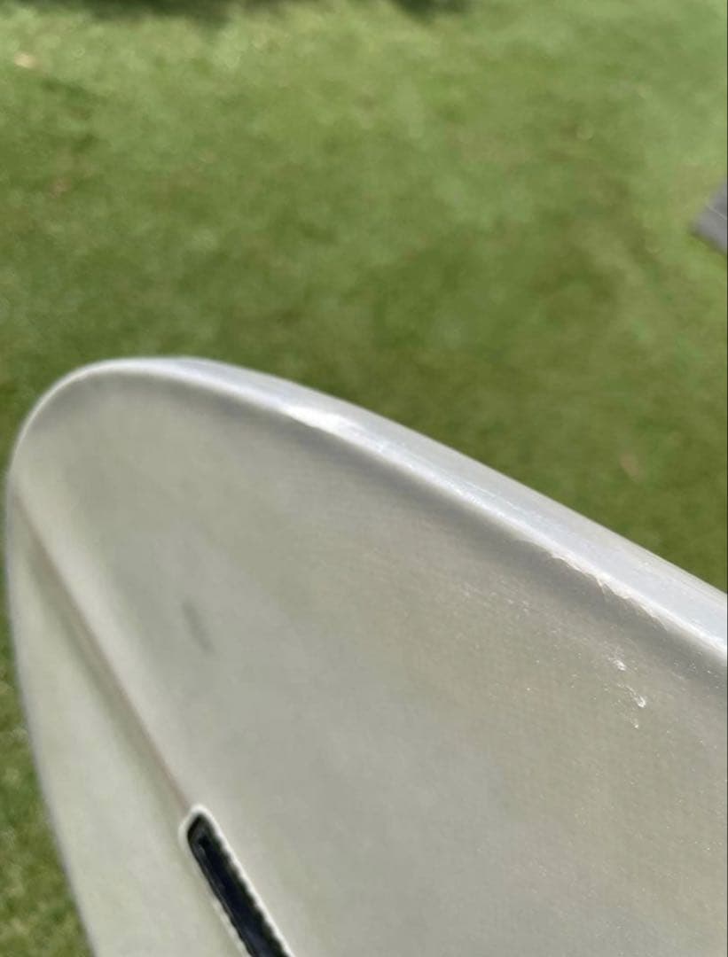 サーフボード　7'2\" シングルフィン Captain Fin付き