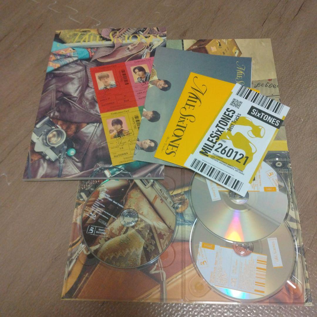 SixTONESベストアルバム　初回盤AB