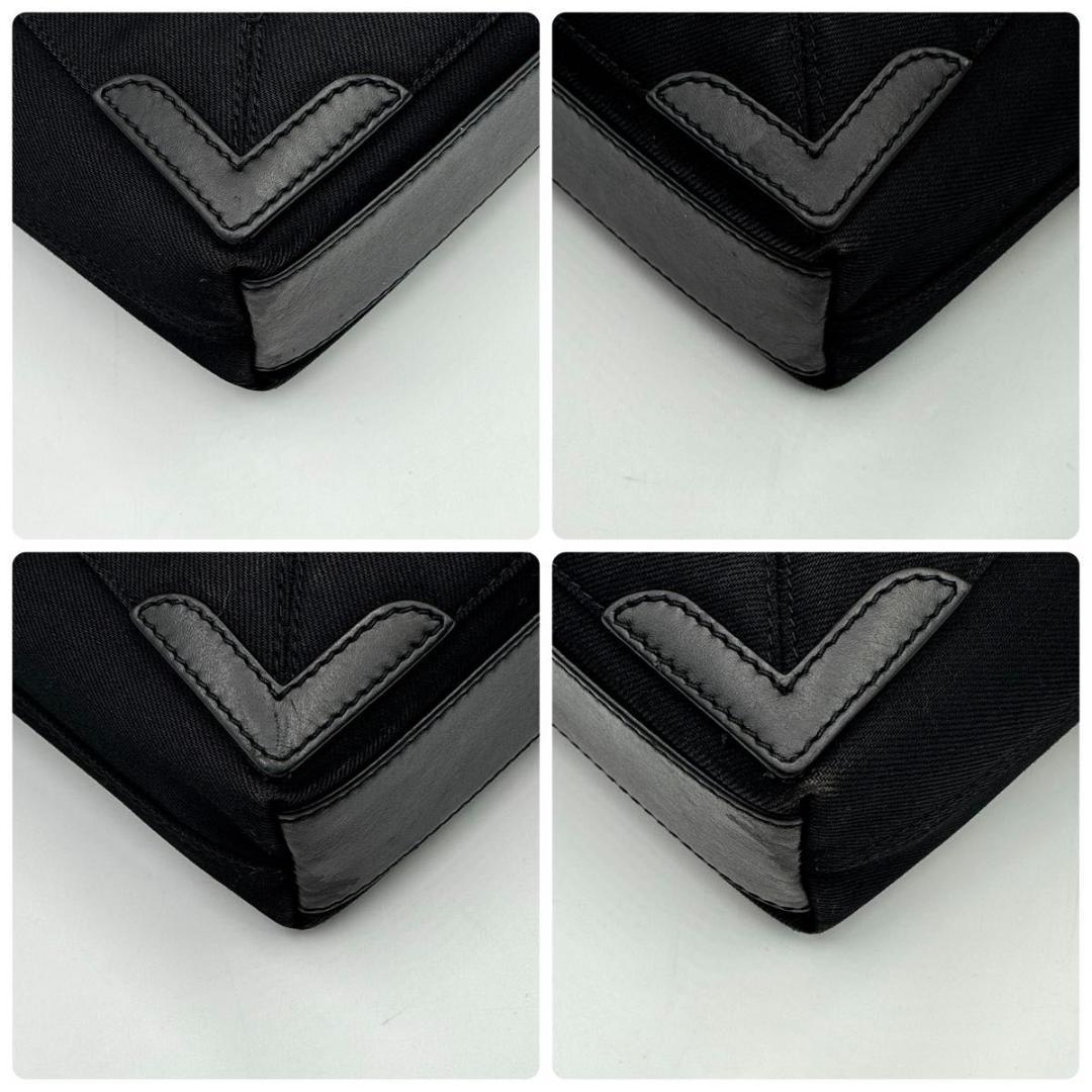 みづまる　バレンシアガ ネイビーカバス XS キャンバス レザー 2way