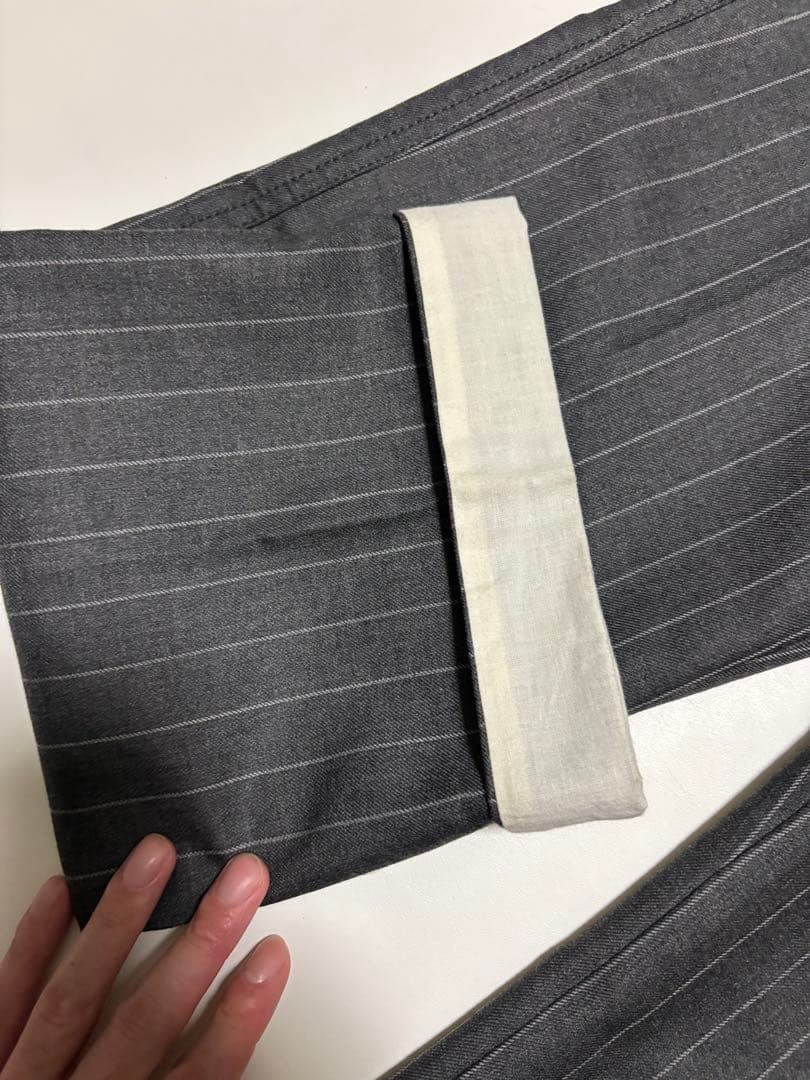 た*う様 LOEWE ストライプスラックス フィッシャーマンパンツ　ストレートシ