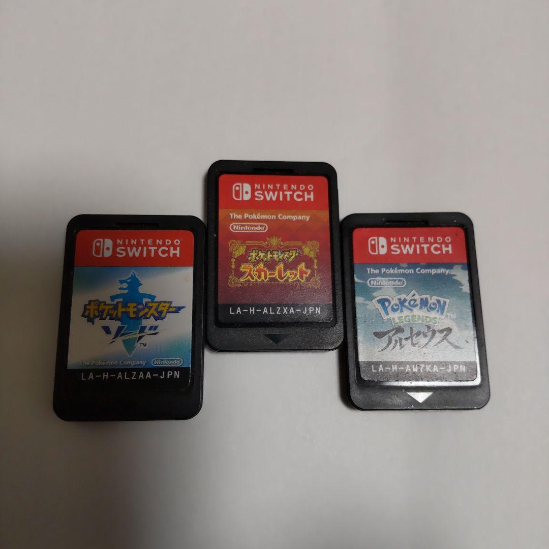 Nintendo Switch 本体 ポケモンスカーレット、ソード、アルセウス