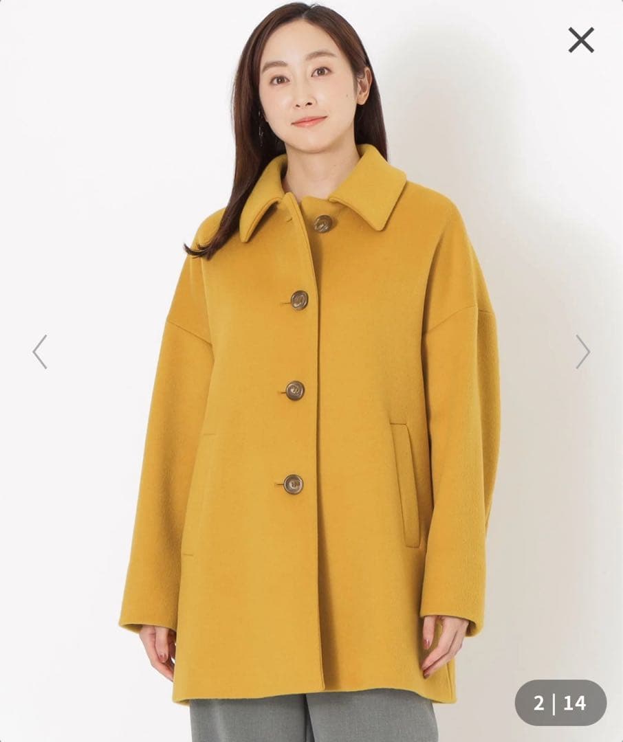 【新品タグ付】SANYOCOATエアージーロンラム ショートコート