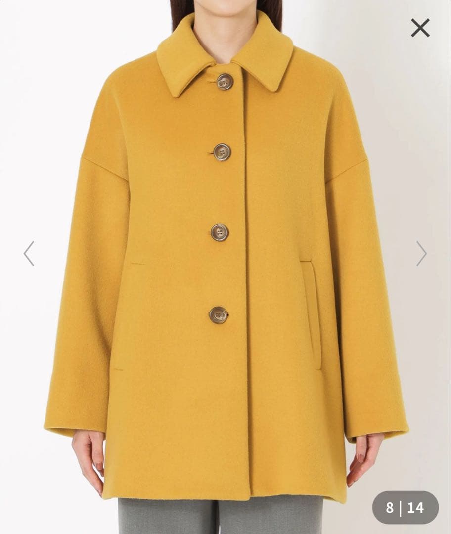 【新品タグ付】SANYOCOATエアージーロンラム ショートコート