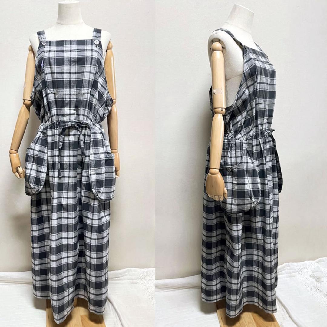 希少 80s HAISPORTINGGEAR ジャンパースカート イッセイミヤケ