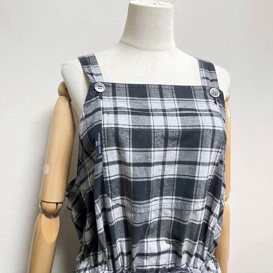 希少 80s HAISPORTINGGEAR ジャンパースカート イッセイミヤケ