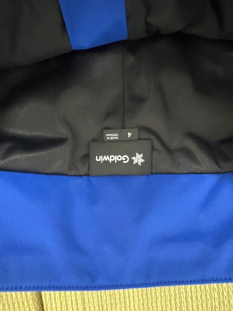 ゴールドウィン サイズ4(XL) スキーウェア 青