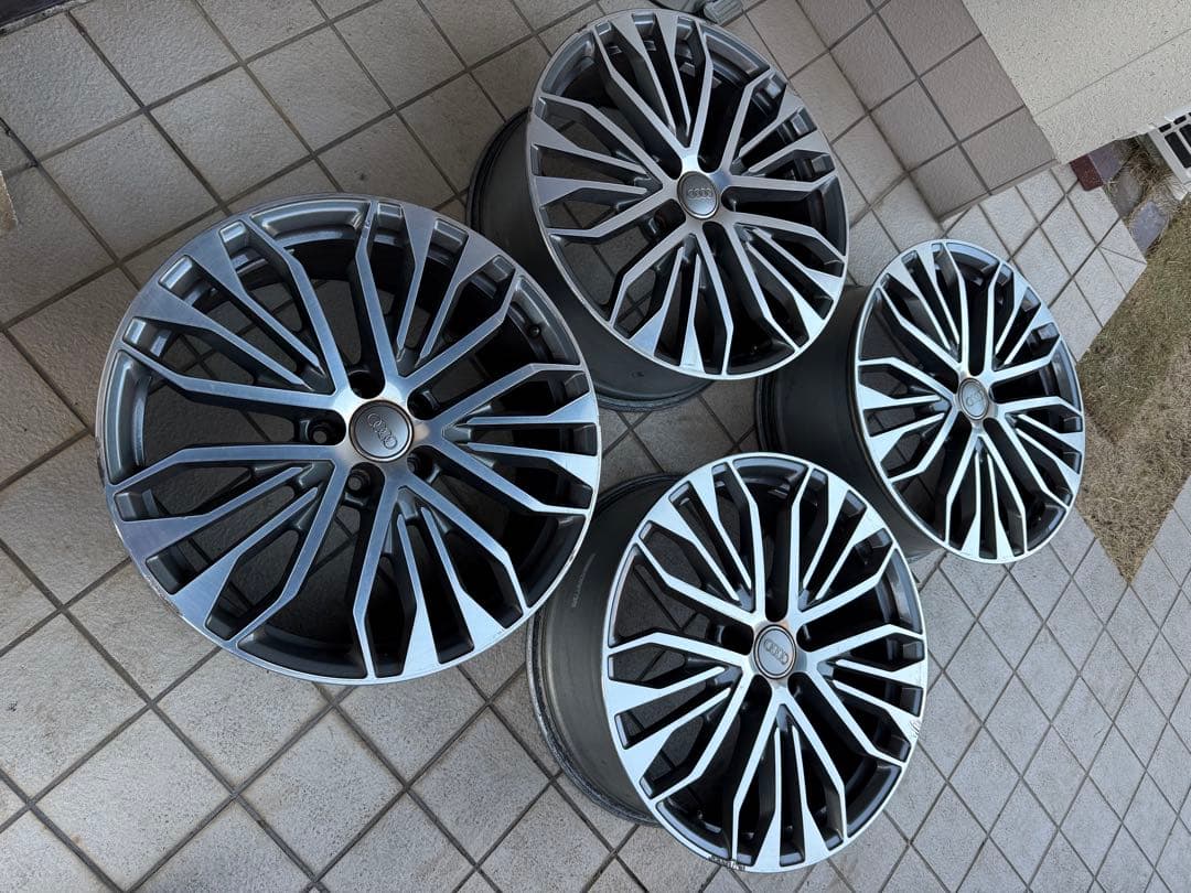 （送料込）鍛造 【軽量】アウディ A6 純正 Sラインパッケージ20インチ4本