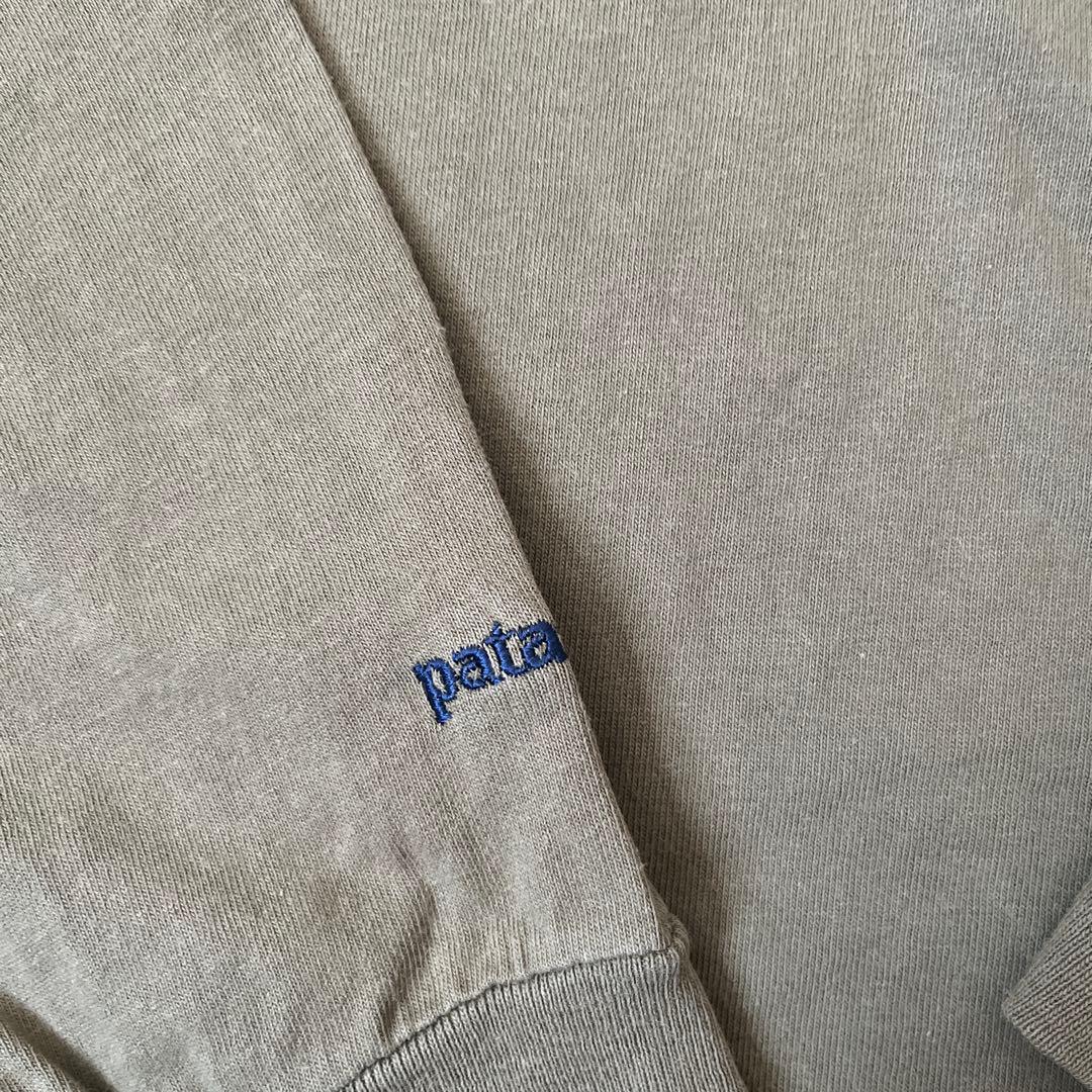 カーキ90s patagonia Beneficial T's sizeL