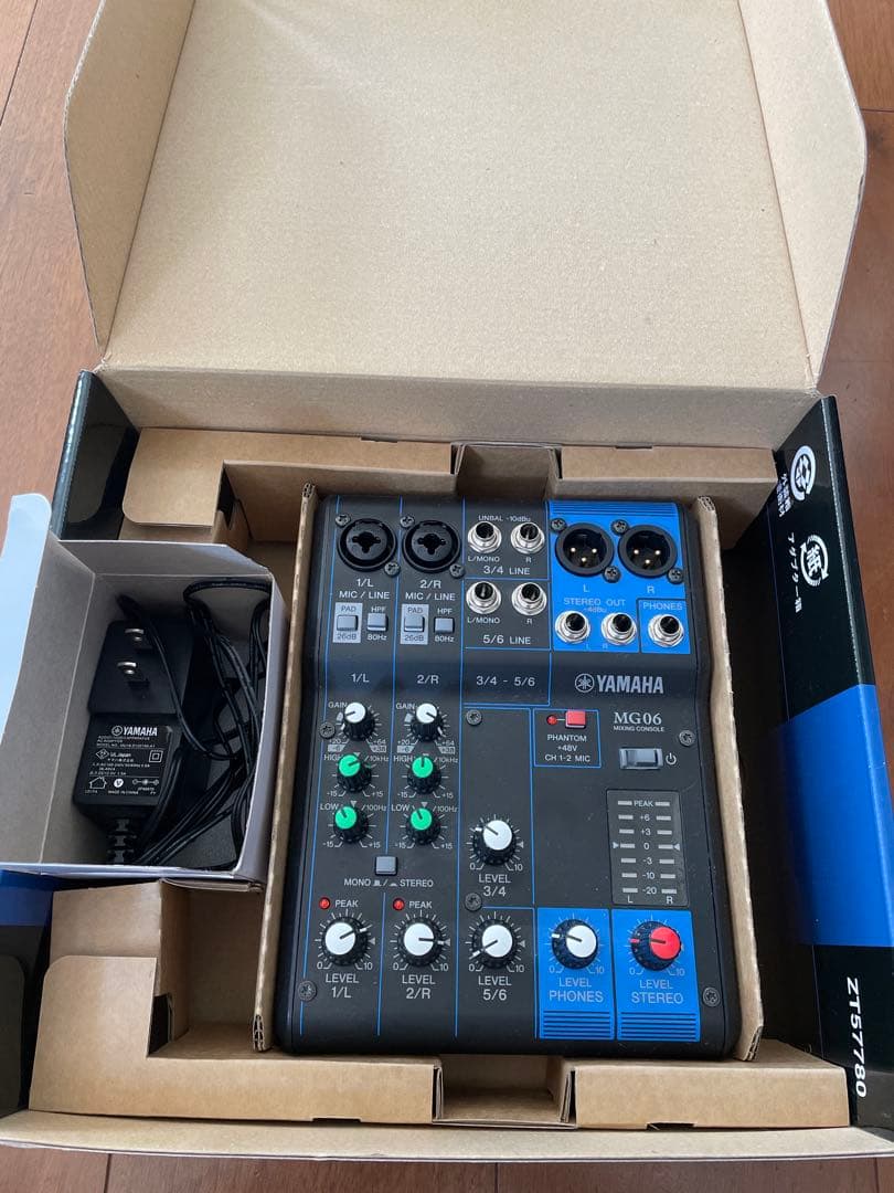 YAMAHA MG06 アナログミキサー