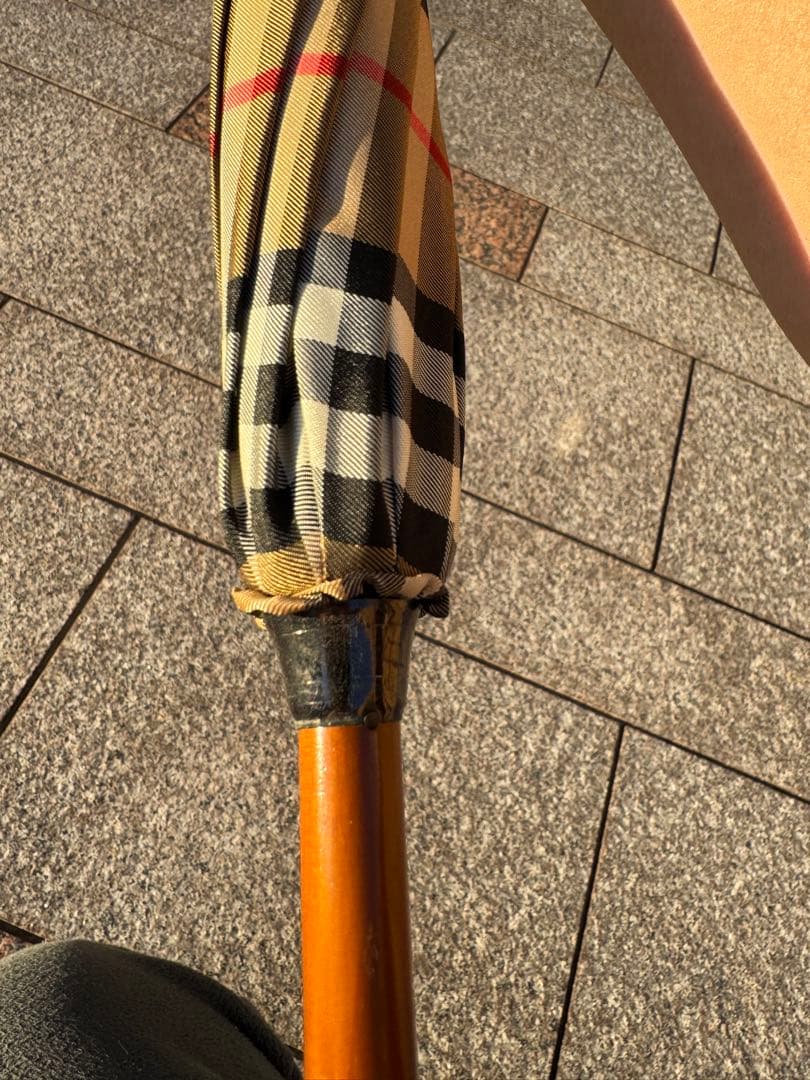 BURBERRY バーバリー 長傘 94cm クラシックチェック／未使用