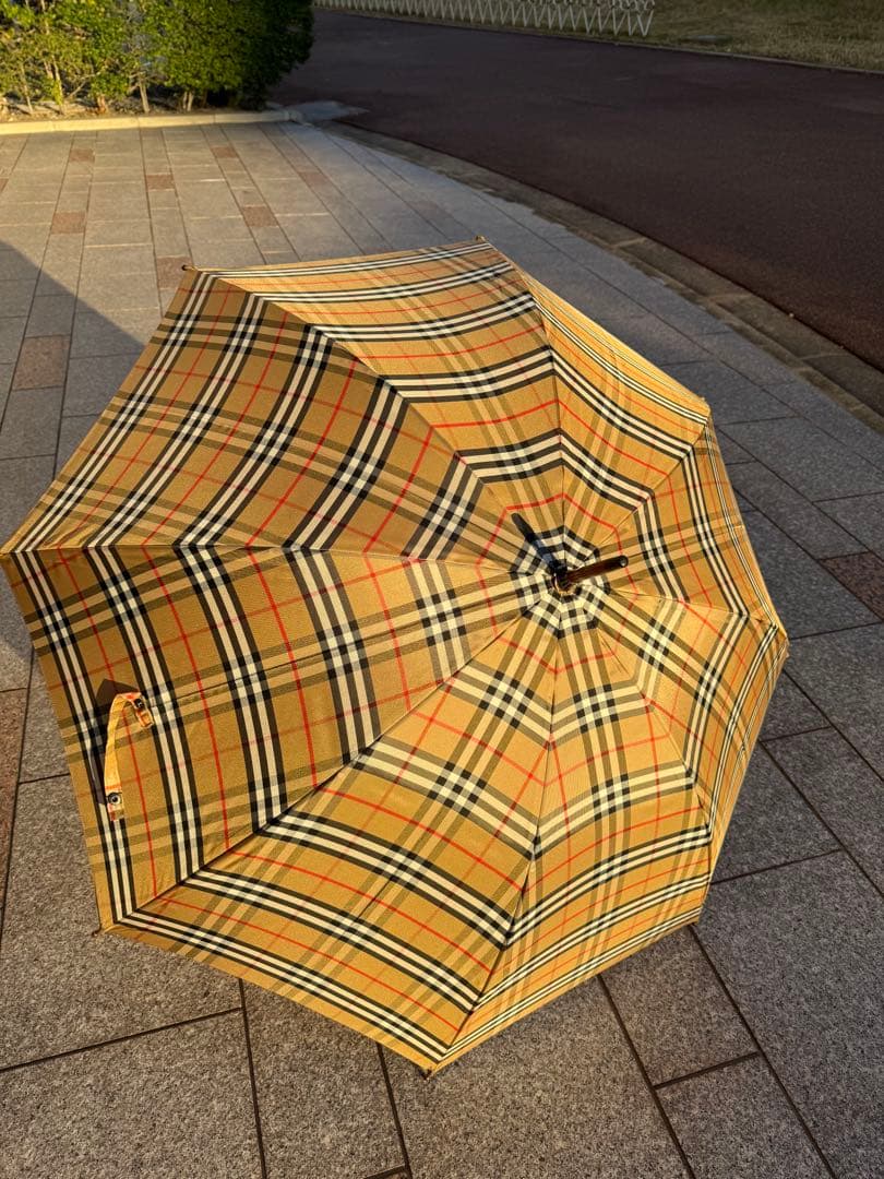 BURBERRY バーバリー 長傘 94cm クラシックチェック／未使用