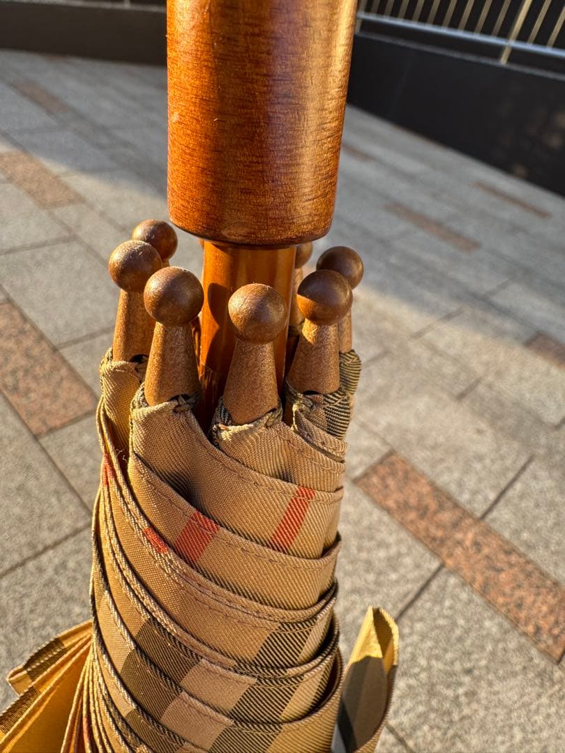 BURBERRY バーバリー 長傘 94cm クラシックチェック／未使用