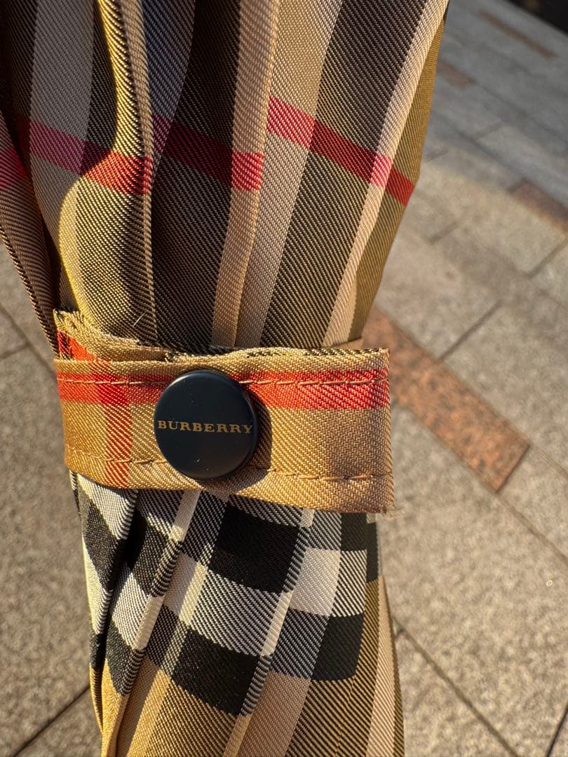 BURBERRY バーバリー 長傘 94cm クラシックチェック／未使用