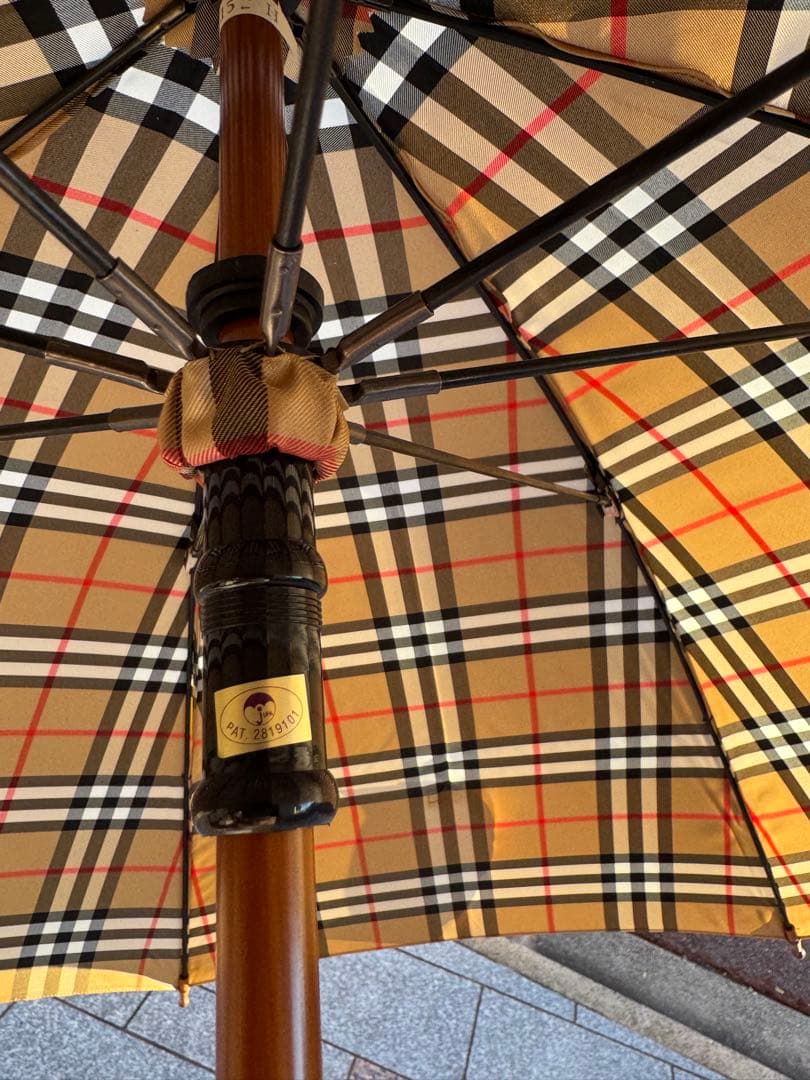 BURBERRY バーバリー 長傘 94cm クラシックチェック／未使用
