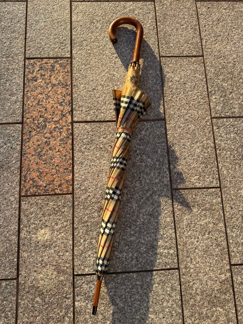 BURBERRY バーバリー 長傘 94cm クラシックチェック／未使用