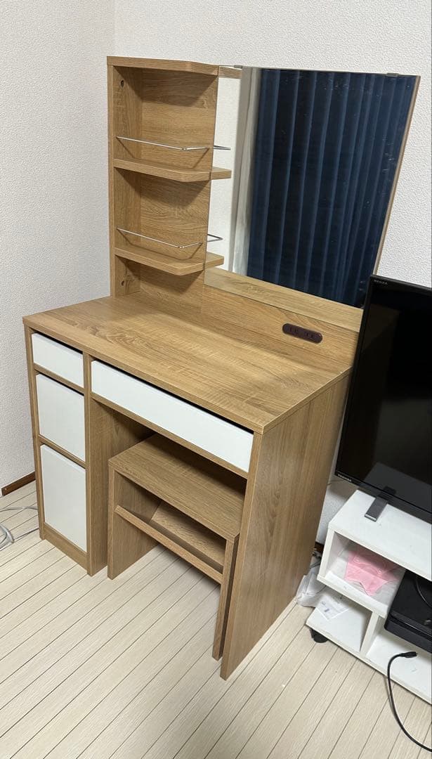 大型ドレッサー※椅子は付属しません