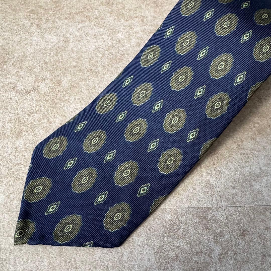 Francesco Marino スフォデラータ 総柄 小紋柄ネクタイ