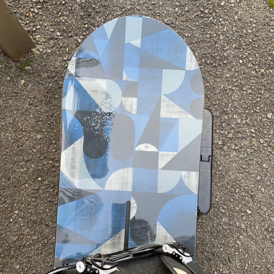 美品 スノーボードセット BURTON CRASH 145cm