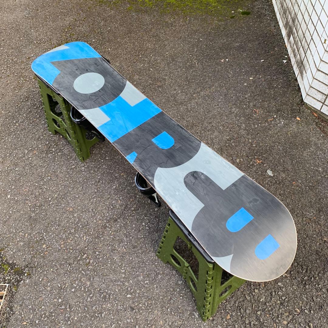 美品 スノーボードセット BURTON CRASH 145cm