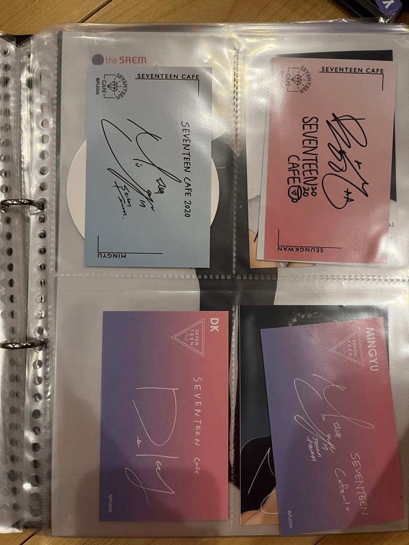 セブンティーン　ミンギュ　セット