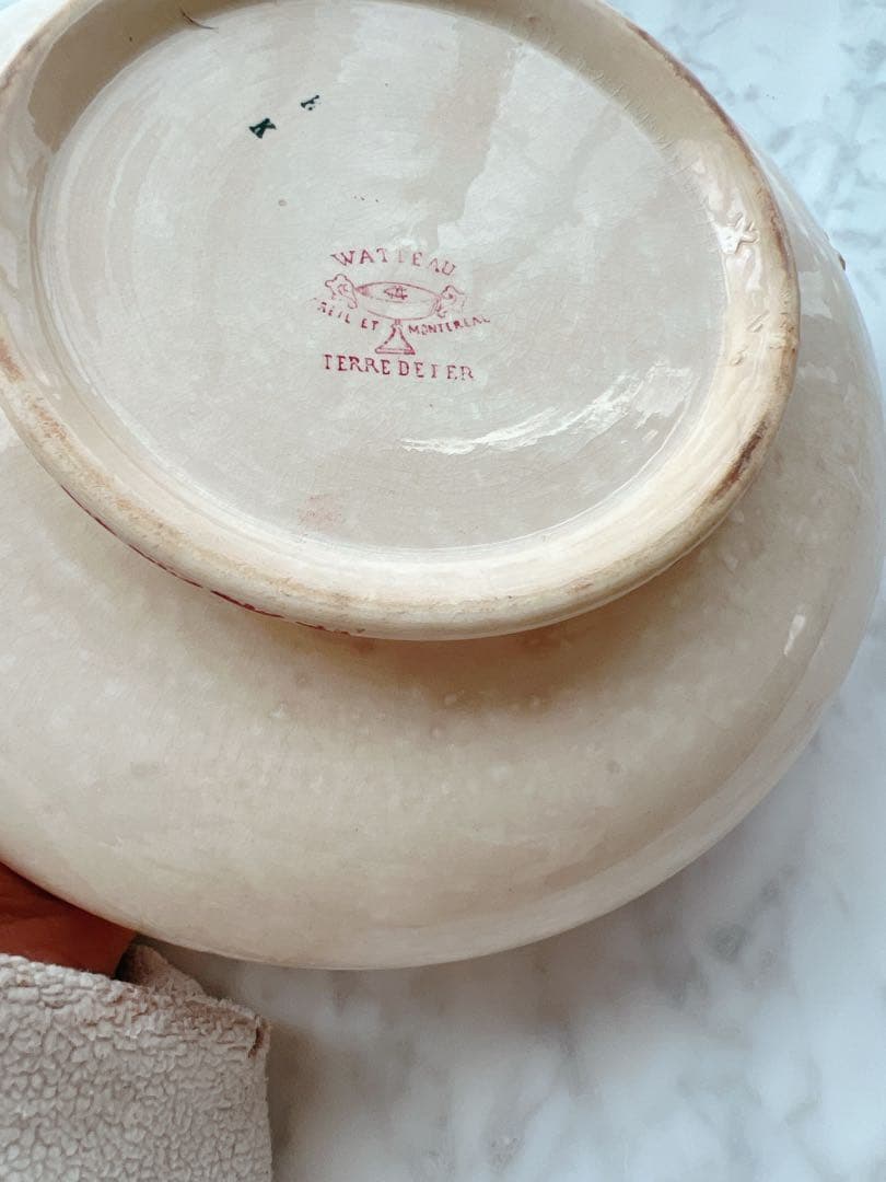 希少！クレイユモントロー　ワトー　スーピエール 蓋なし