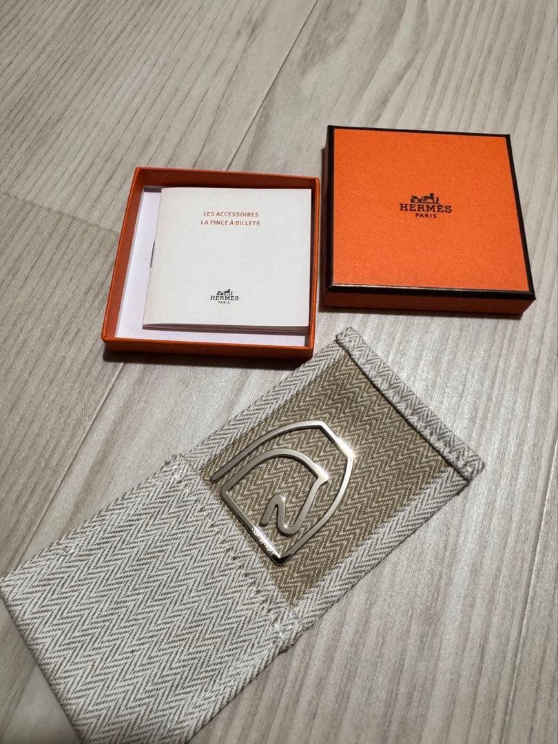 エルメス hermes マネークリップ エケストル