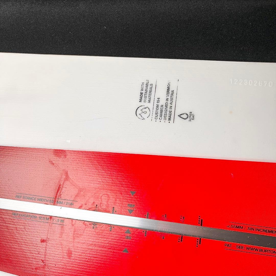 【良品】BURTON CUSTOM 154 カバー付 23-24年モデル