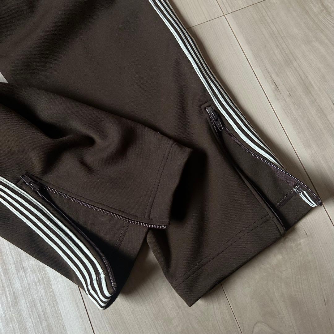 希少＊ローブドシャンブル コムデギャルソン 茶色 トラックパンツ M 4本線