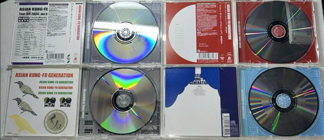 【アジカン】初回限定版ソルファ&リライト&君の街まで&ブルートレイン他5枚セット