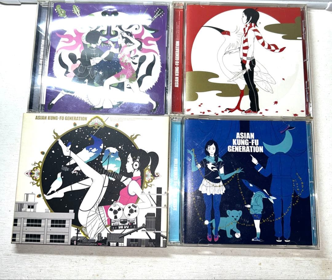 【アジカン】初回限定版ソルファ&リライト&君の街まで&ブルートレイン他5枚セット