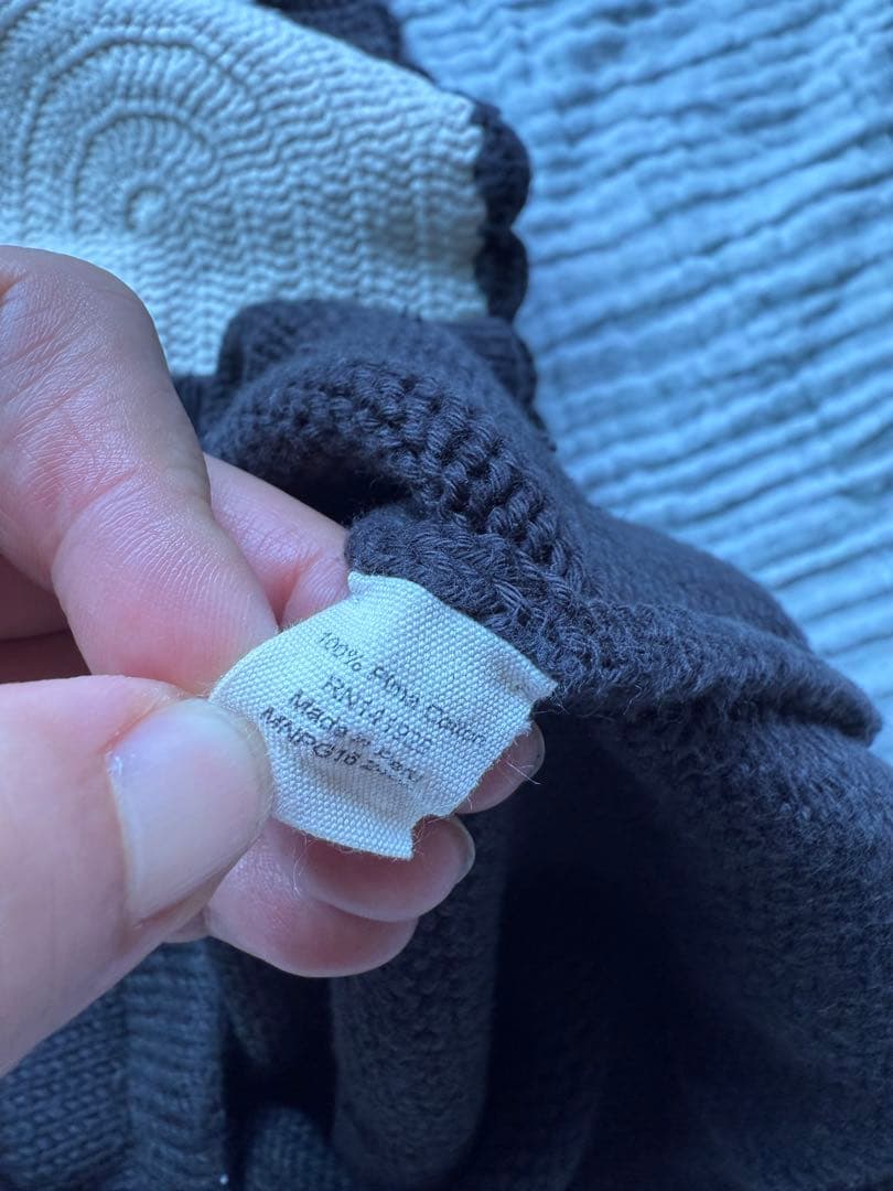 s*a様 Misha&Puff crescent pinafore 黒と白 スカ