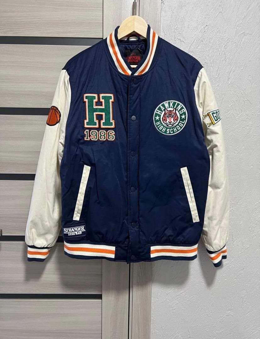 ストレンジャーシングス　ジャケット　Lサイズ　スタジャン