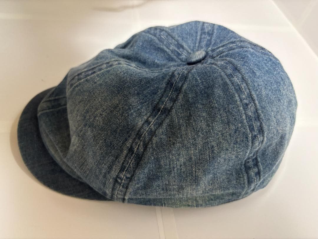 RRL DENIM NEWSBOY CAP デニム ニュースボーイキャップ