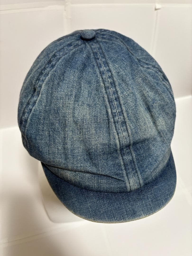 RRL DENIM NEWSBOY CAP デニム ニュースボーイキャップ