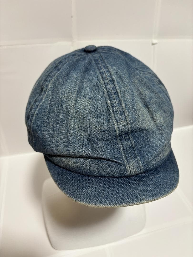 RRL DENIM NEWSBOY CAP デニム ニュースボーイキャップ
